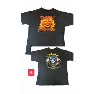 Harley Davidson Taku Alaska Wolf Graphic T Shirt Men XL Biker